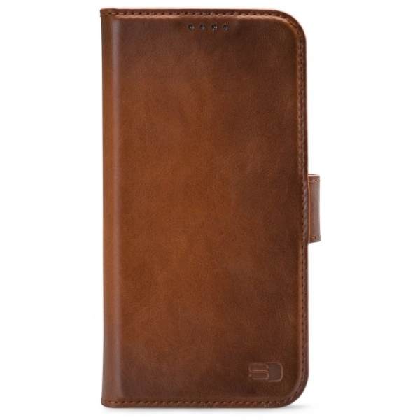 Senza Desire Leather Wallet Apple iPhone 11 Pro Burned Cognac